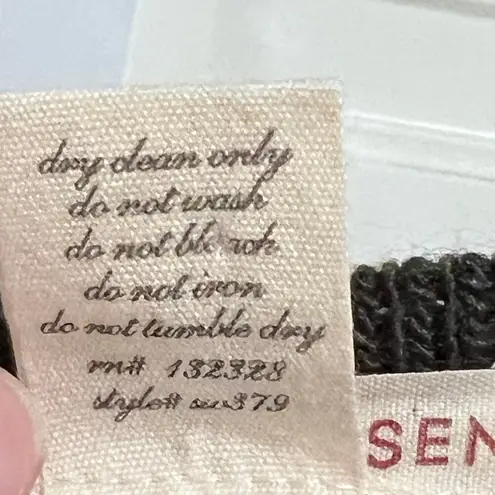 Peyton Jensen Evereve Western Fringe Knit Cardigan Women's Size M Indie Boho