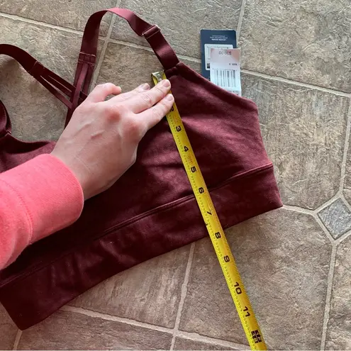 NEW Marika Padded Sports Bra Strappy, Adjustable, NWT Maroon Leopard Print