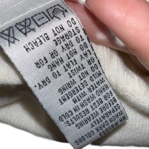 VTG Napa Valley NWT Ivory Christmas Holiday Embroidered Blur Sweater Size L White Size L - Image 6