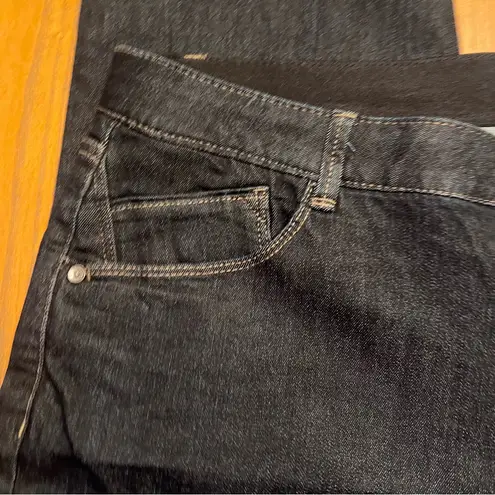 Wit & Wisdom Sawyer 'Ab'Solution High Waist Straight Leg Jeans Indigo Size 18W Blue