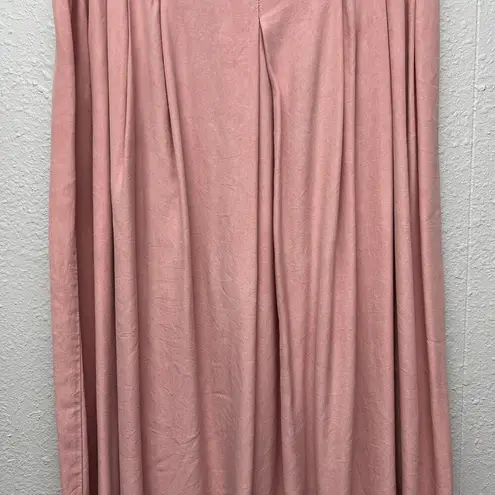 Fitting Image Vintage Pull On Midi Skirt Womens 16 Classic Retro Barbiecore Pink