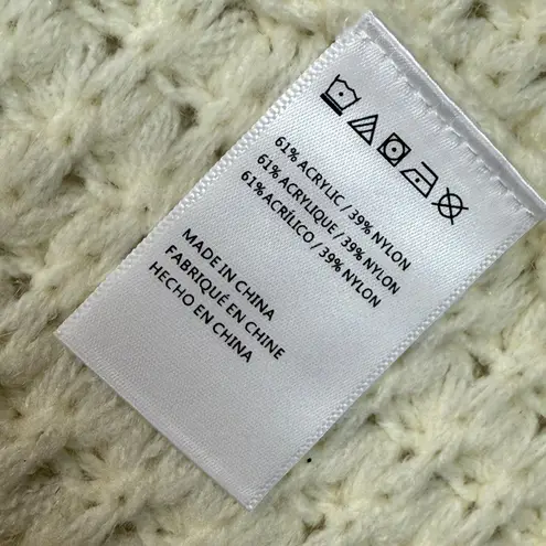 Anthropologie  Cape bell sleeve‎ Poncho Turtleneck Knit Pullover Sweater One Size - Image 7