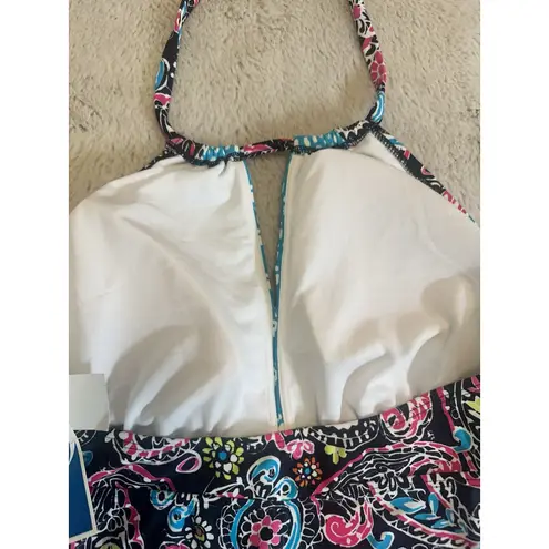 Avenue NWT Ocean Tankini Swim Top Multicolor Size L