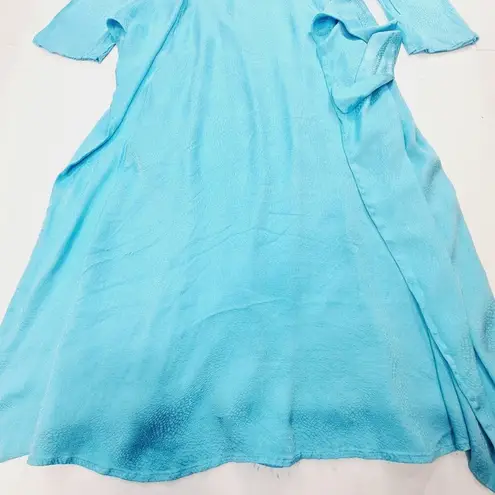 Camila Coelho Millie Maxi Dress in Bright Blue XS