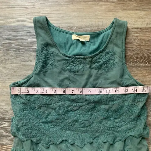 Black Swan Teal Lace Mini Dress S