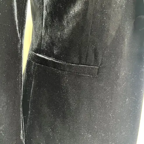 Yumi Kim Trail Blazer Velvet One-Button Jacket Women’s size Small Black