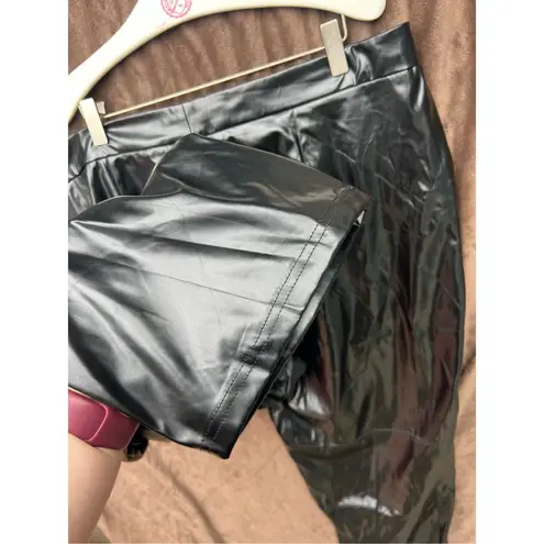 Halston Black Ankle Length Straight Leg Pants Woman’s Size XL NEW MSRP $89