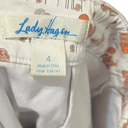 Lady Hagen Floral/Tree Golf Skort Size 4