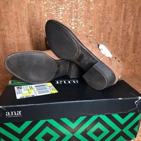 a.n.a Women’s Alford Stacked Heel Motocycle Boots