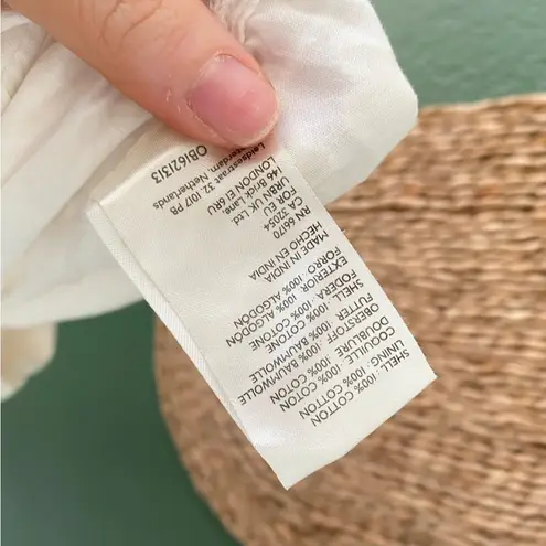 Free People  Mikayla White Lace Ruffle Jumpsuit NEW WITH TAGS size XL