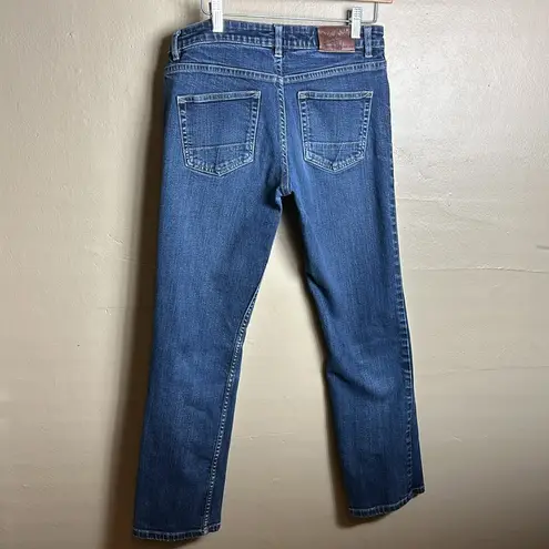 Woolrich Jeans Size 6 Womens Mid Rise Dark Wash Blue Denim Straight