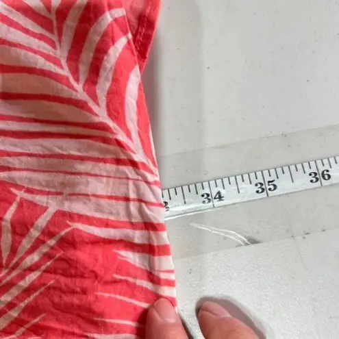 Cleobella Dreamy Sunset Palm Print Bright Pink CoverUp One Size Medium Large