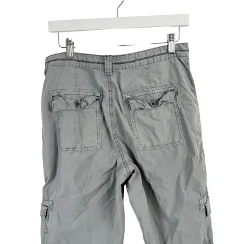 Pilcro Anthropologie Ventura Lightweight Cargo Utility Pants Blue Y2K Womens 29