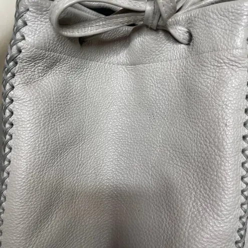 Callista BACKPACK IN GREY GRAINED LEATHER Gray