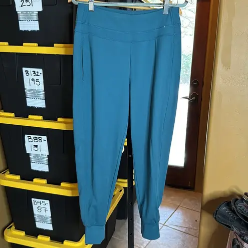 Mondetta Performance + Luxury Active Jogger Pant Size Small Deep Teal