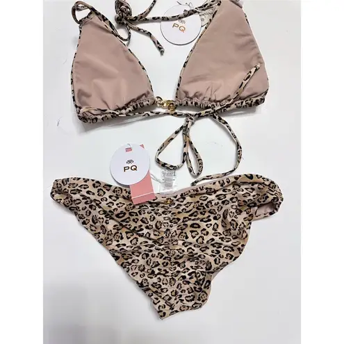 PilyQ New. black lace high rise waisted bikini bottom. Size small