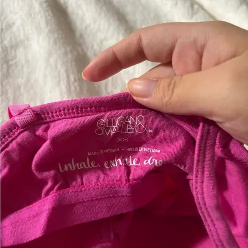 Gilligan & O'Malley Pink Pajama Camisole Size XS
