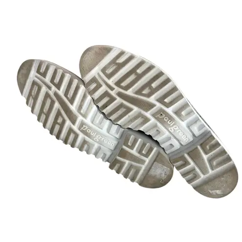 Paul Green Cailey Loafer Light Blue Perforated Slip-on White Sole Size 8 US