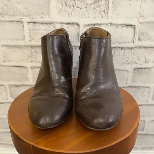 Life Stride Women’s brown Paragi ankle booties boots fashion heels 6