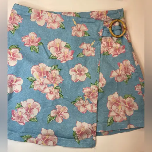 dELiA*s by Dolls Kill Long Hot Summer Top and Mini Skirt Set Size XS/S Blue