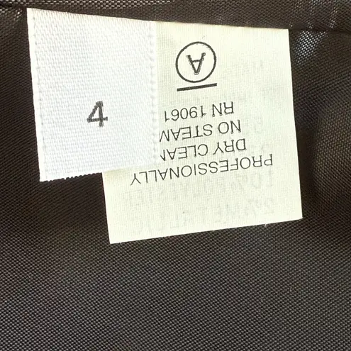 Doncaster Women's Black Metallic Floral Cropped Blazer