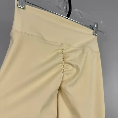 Daisy Street Active Dsy St Leggings Yoga Pants Size 8 US Small New Light Yellow