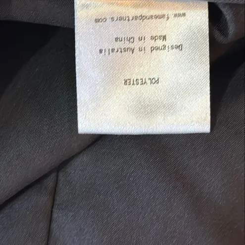 Fame and Partners Blue Slip Maxi Dress for Night Out