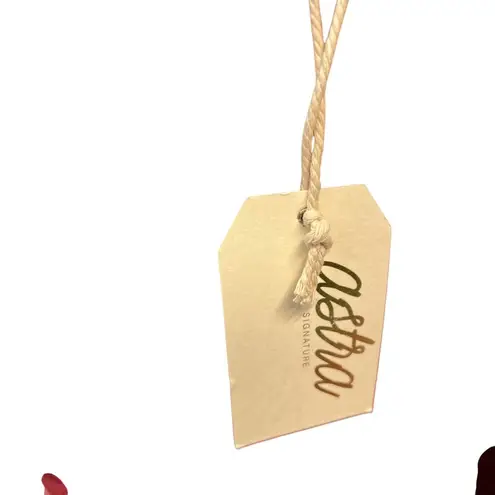 Astra Signature Julie Ruffle Lace Bandeau Tiered Maxi Skirt Set Size 16 Red