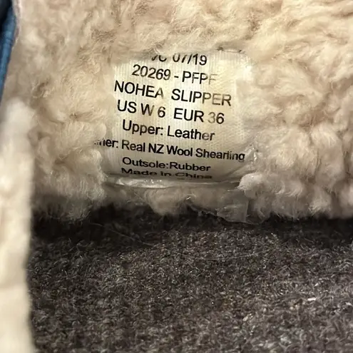 OluKai Womens Nohea Slipper Pacific Blue 6 Blue