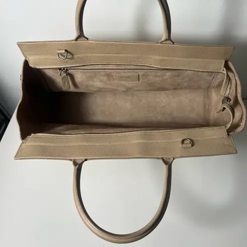 Saint Laurent YSL Rive Gauche 2Way Graffiti Top Handle Crossbody Tote Bag Purse