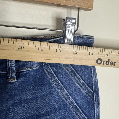 KanCan Jeans Women 11/29 Blue High Rise Flare Stretch Denim Medium Wash wide leg