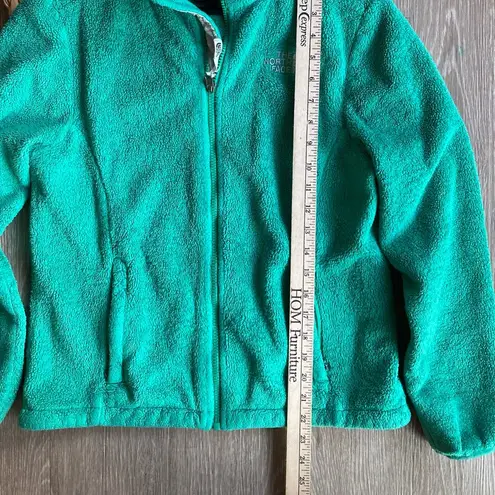 The North Face Woman’s VTG 90’s  Full Zip Fleece Jacket Size Medium Green