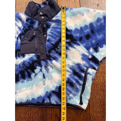 Free People  Hit The Slopes Pullover Ocean Tie-dye Combo Women’s L NWT Sweater