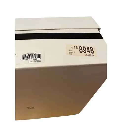 Givenchy NEW Terra 4G Buckle Combat Boot Women Size 10B Lug Sole Black Leather