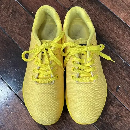 Nobull  CrossFit trainers Sneakers Vibrant yellow Cross training women’s size 7.5