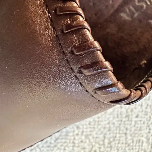 NIB Modellista Brown Leather Slip