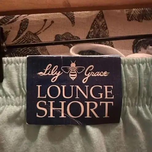 Lily Grace Mint Lounge Shorts Size Medium
