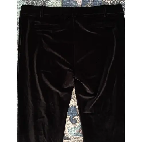 Betabrand Womens Dress Pants Yoga Size 2XL Velvet Wide Leg Flare High Rise Soft