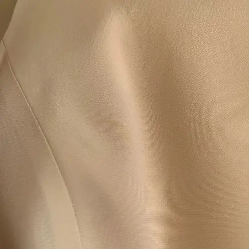 Cynthia Steffe Eden Sleeveless Cream Pleated Maxi Gown Size 4 - NWT