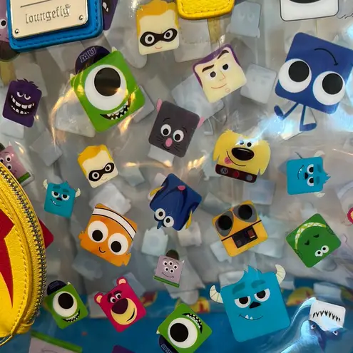 Lounge Fly  X Pixar Amazon exclusive Character pool beach Tote with zip coin case - Image 2