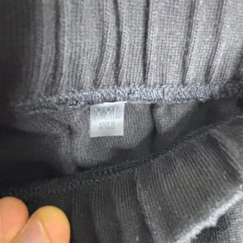 Fear of god Essentials Women's Jet Black Heavy Long Skirt XXL