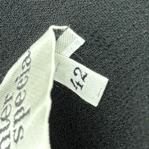 Uli Richter Specia Blazer Womens Large 42 Jacket Preppy Office Business Party Black