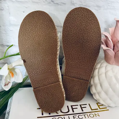 Boutique Faux Leather Fringe Slip Ons