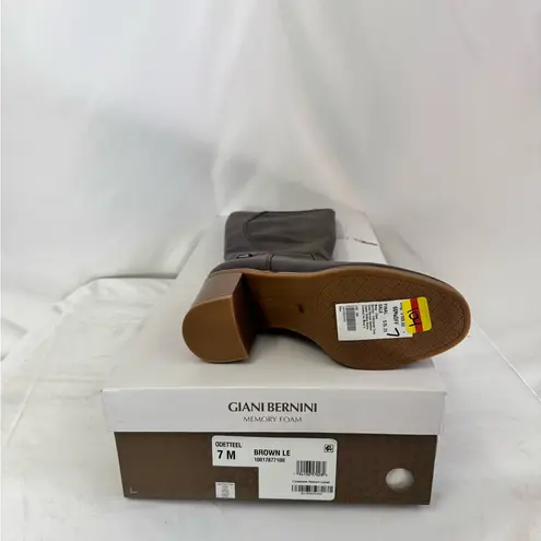 Giani Bernini Black Heeled Boots Elegant Streamlined Silhouette