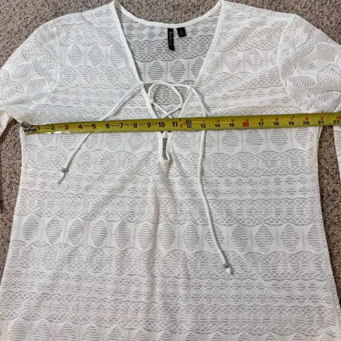 Portocruz White Lace Swim Cover