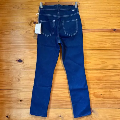 MOTHER The Double Dazzler Skinny Jeans in Ooh La La 24 NWT Dark Wash High Rise Blue