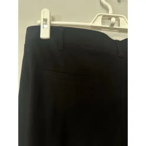 Betabrand Classic Dress Straight Yoga Pants Black Stretch Womens Large Petite