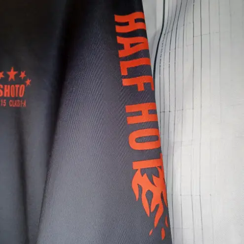 Shoto zip up anime hoodie Black Size L