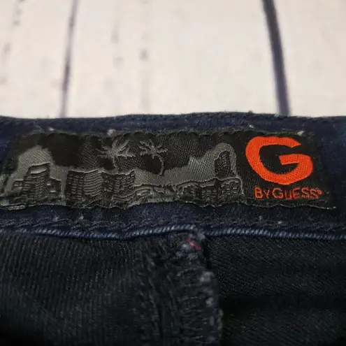 G by Guess Dark Wash Blue Denim Skinny Jeans Women's Size 25
