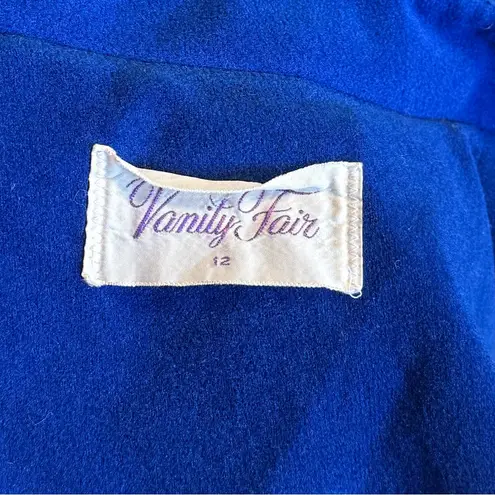 Vanity Fair Vintage Robe Velour Housecoat Nightgown Loungewear L Large 12